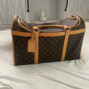 Louis Vuitton Dog Carrier